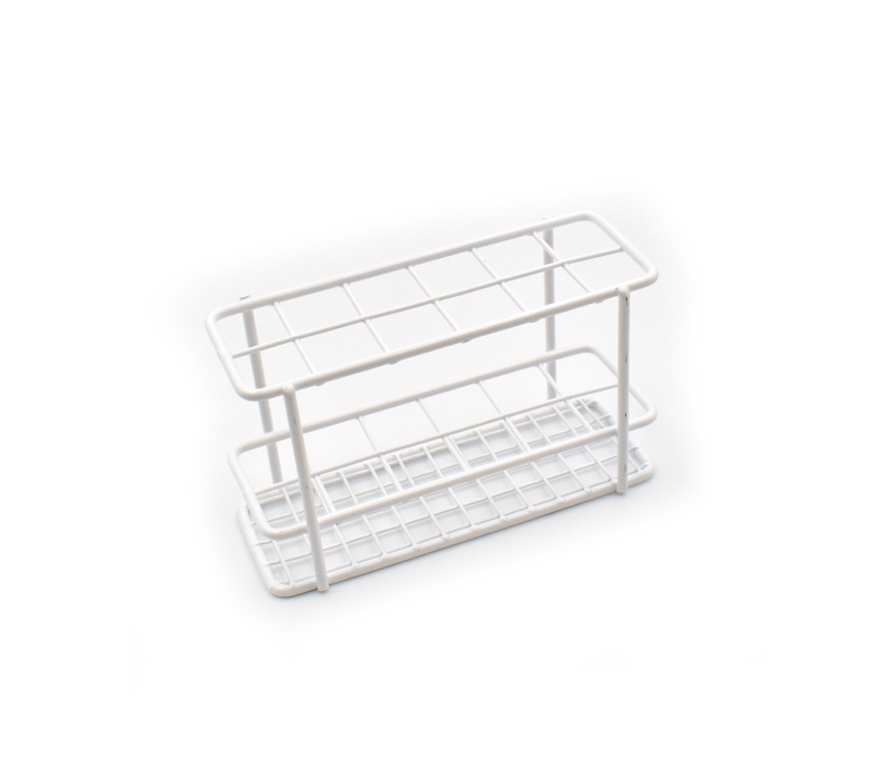 Test tube frame | Compartment size 26x26 mm | Plastic coating